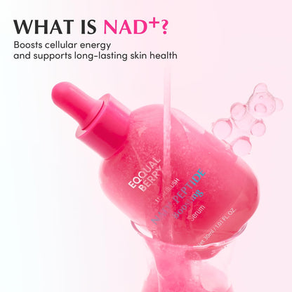 Eqqualberry NAD+ Peptide Boosting Serum