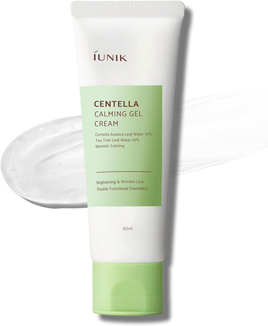 IUNIK Centella 70% Calming Gel Cream Vegan Non-Sticky Moisturizing