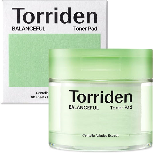 Torriden BALANCEFUL Toner Pads with PHA & LHA for Oily, Combo