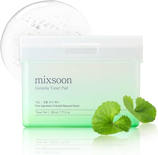 Mixsoon centella toner pad 230 ml / 7.77 fl. Oz.