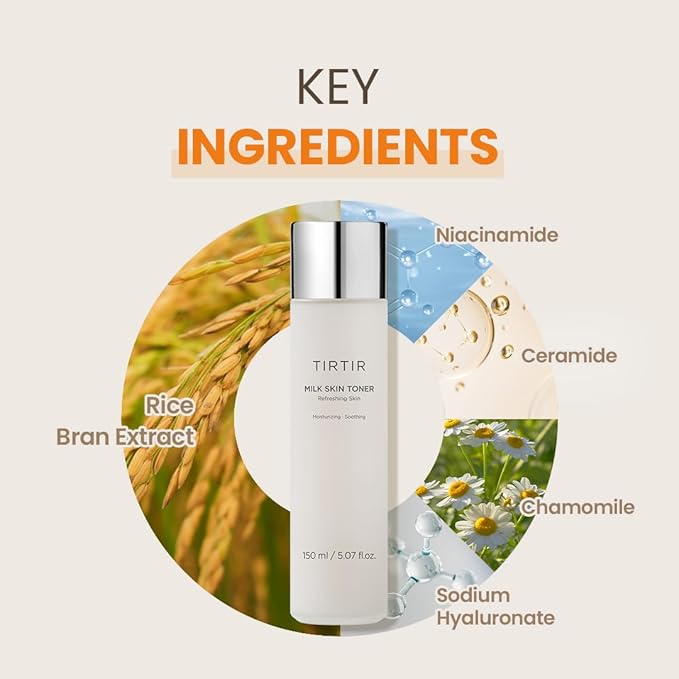 Tirtir milk skin refreshing skin toner 150 ml / 5.07 fl. oz.
