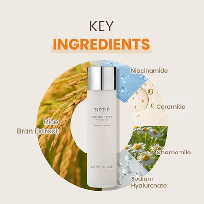 Tirtir milk skin refreshing skin toner 150 ml / 5.07 fl. oz.