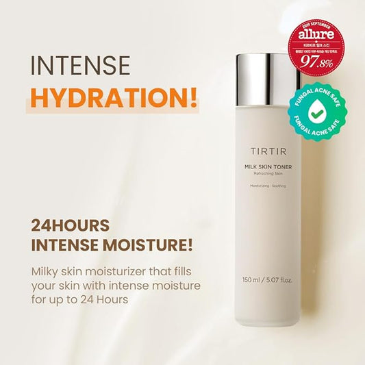 Tirtir milk skin refreshing skin toner 150 ml / 5.07 fl. oz.