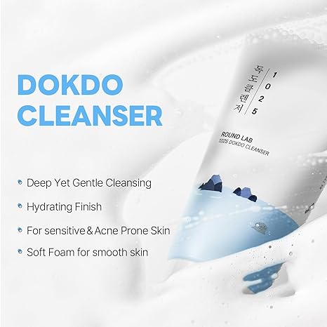Round lab 1025 dokdo cleanser 150ml / 5.07 fl. oz.