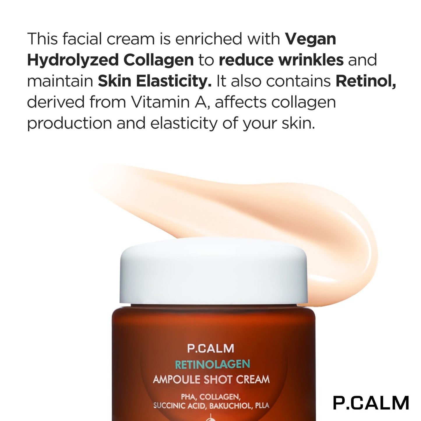 P. Calm Retinolagen ampoule shot cream 60 ml