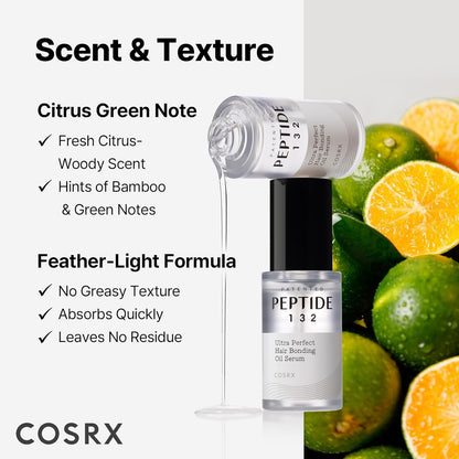 COSRX Peptide-132 Ultra Perfect Hair Bonding Oil Serum