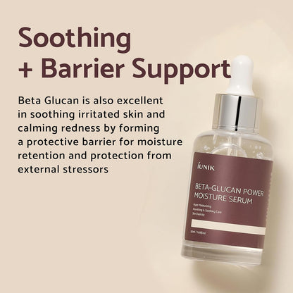 IUNIK Beta-Glucan Power Deep Moisture Vegan Serum 400,000 ppm