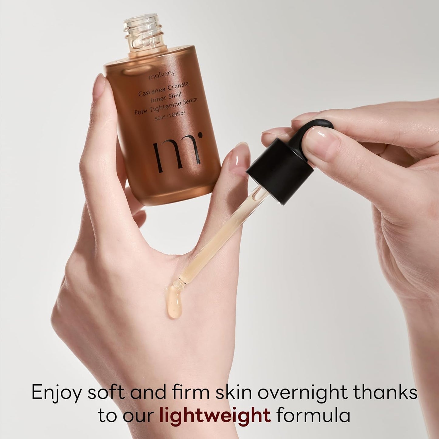 Molvany castanea crenata inner shell pore tightening serum 50 ml