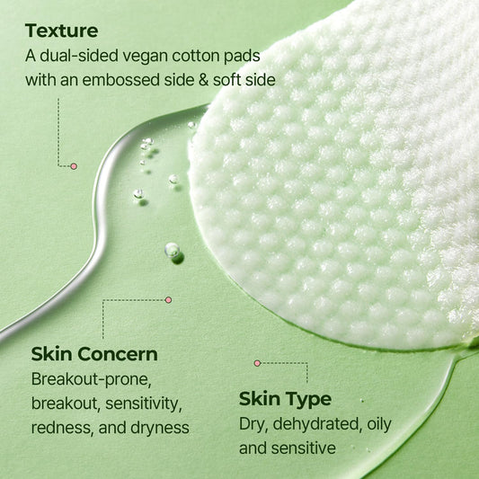 Torriden BALANCEFUL Toner Pads with PHA & LHA for Oily, Combo