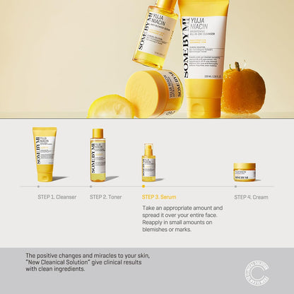 SOME BY MI Yuja Niacin Anti Blemish Serum - 1.69Oz, 50ml