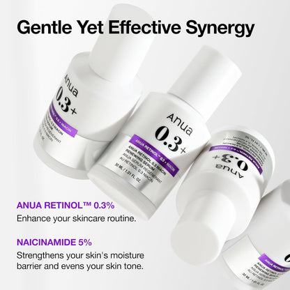 Anua Retinol Serum for Anti-Aging, Textured skin (30ml /1.01 fl.oz.)