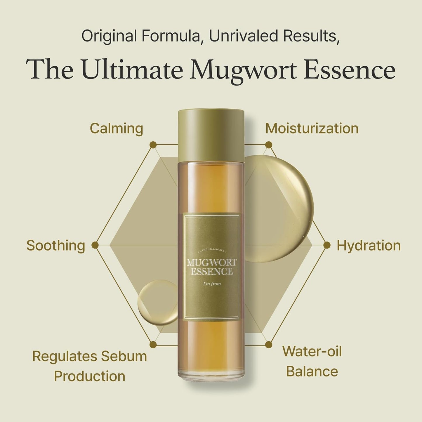 I’m from Mugwort essence 160 ml / 5.41 fl. oz.