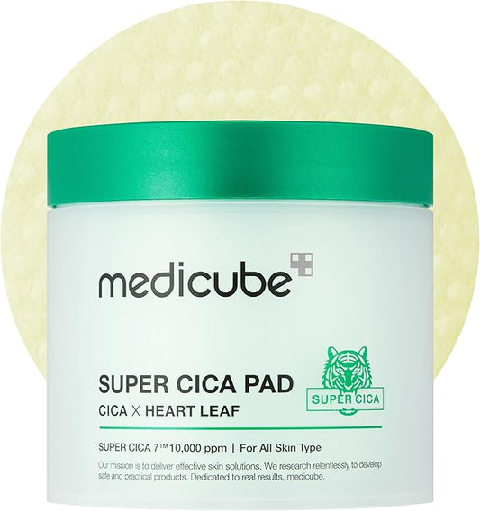 Medicube super cica pad cica x heartleaf 150 g / 5.29 oz / 70 pads