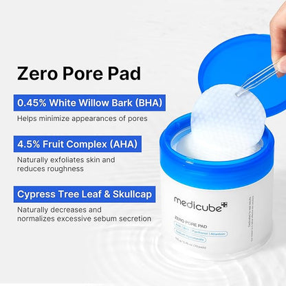 Medicube zero pore pad 2.0 155 g / 5.46 oz / 70 pads