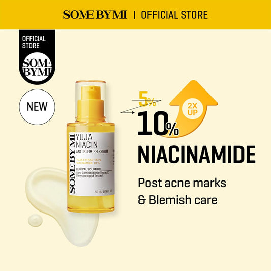 SOME BY MI Yuja Niacin Anti Blemish Serum - 1.69Oz, 50ml