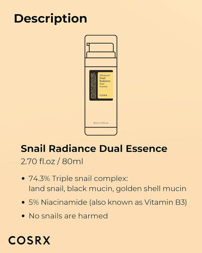 Cosrx Advanced Snail Radiance Dual