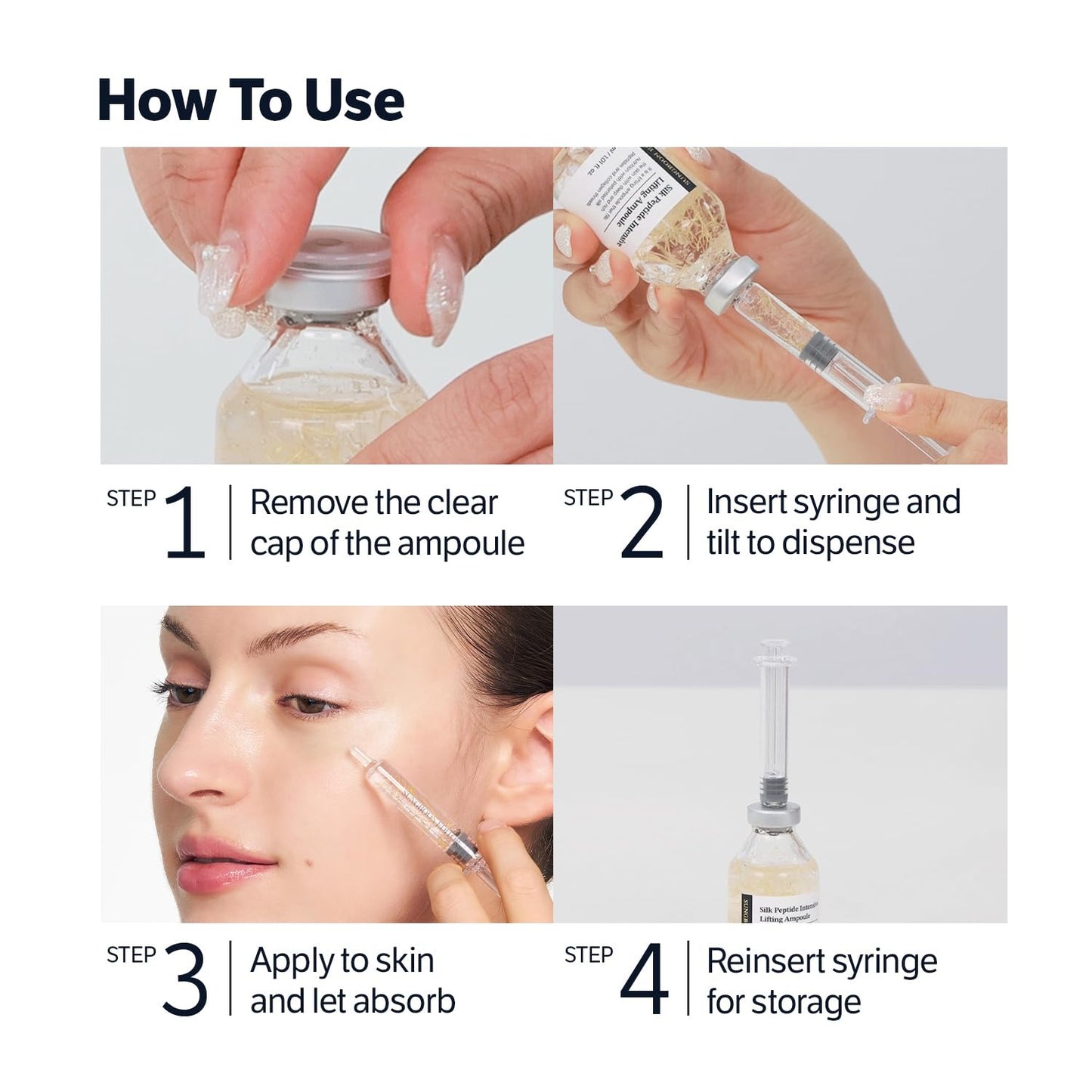 SUNGBOON EDITOR Deep Collagen Silk Peptide Intensive Ampoule