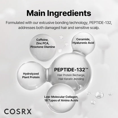 COSRX Peptide-132 Ultra Perfect Hair Bonding Shampoo
