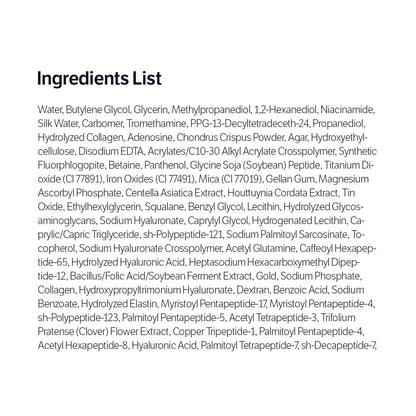 SUNGBOON EDITOR Deep Collagen Silk Peptide Intensive Ampoule