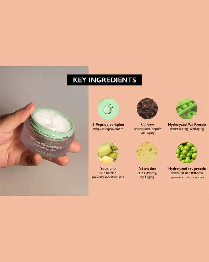 Centella Phyto & 5 Peptide Concentrate Cream
