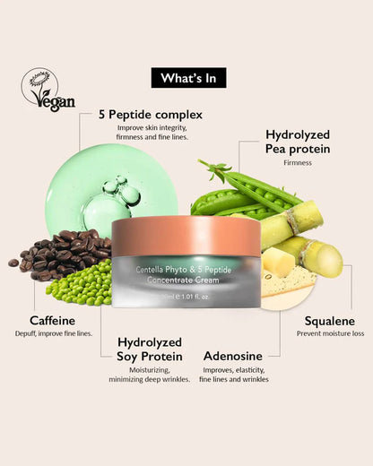 Centella Phyto & 5 Peptide Concentrate Cream