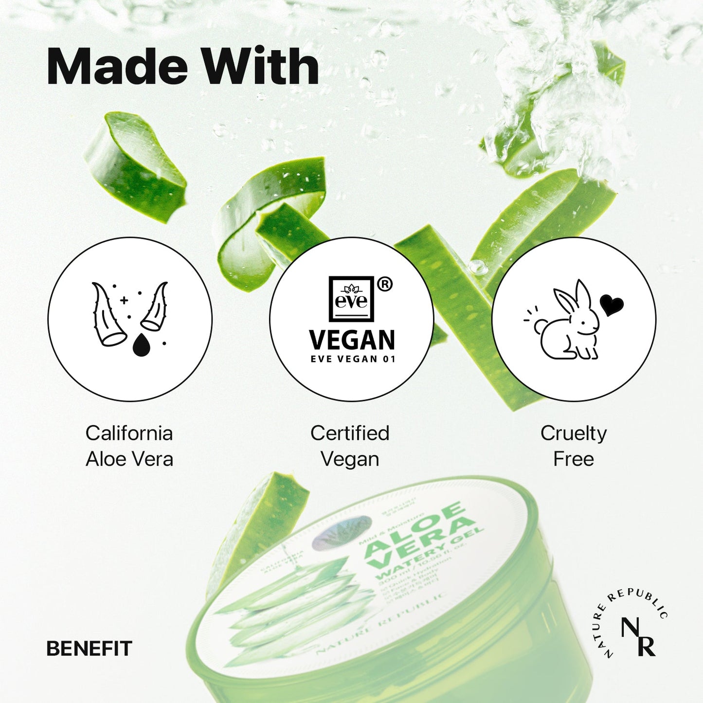 MILD & MOISTURE Aloe Vera Watery Gel