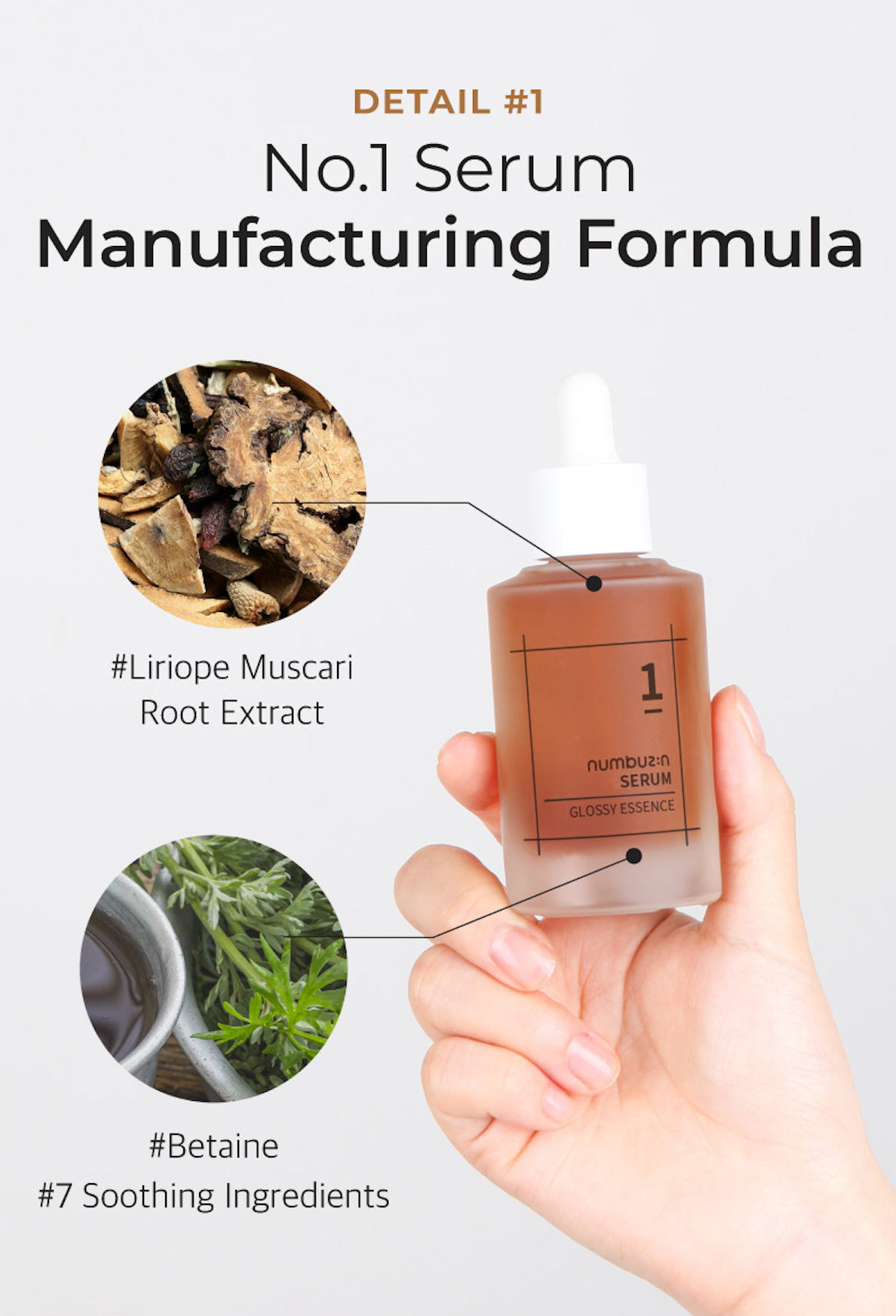 Numbuzin No.1 Glossy Essence Serum