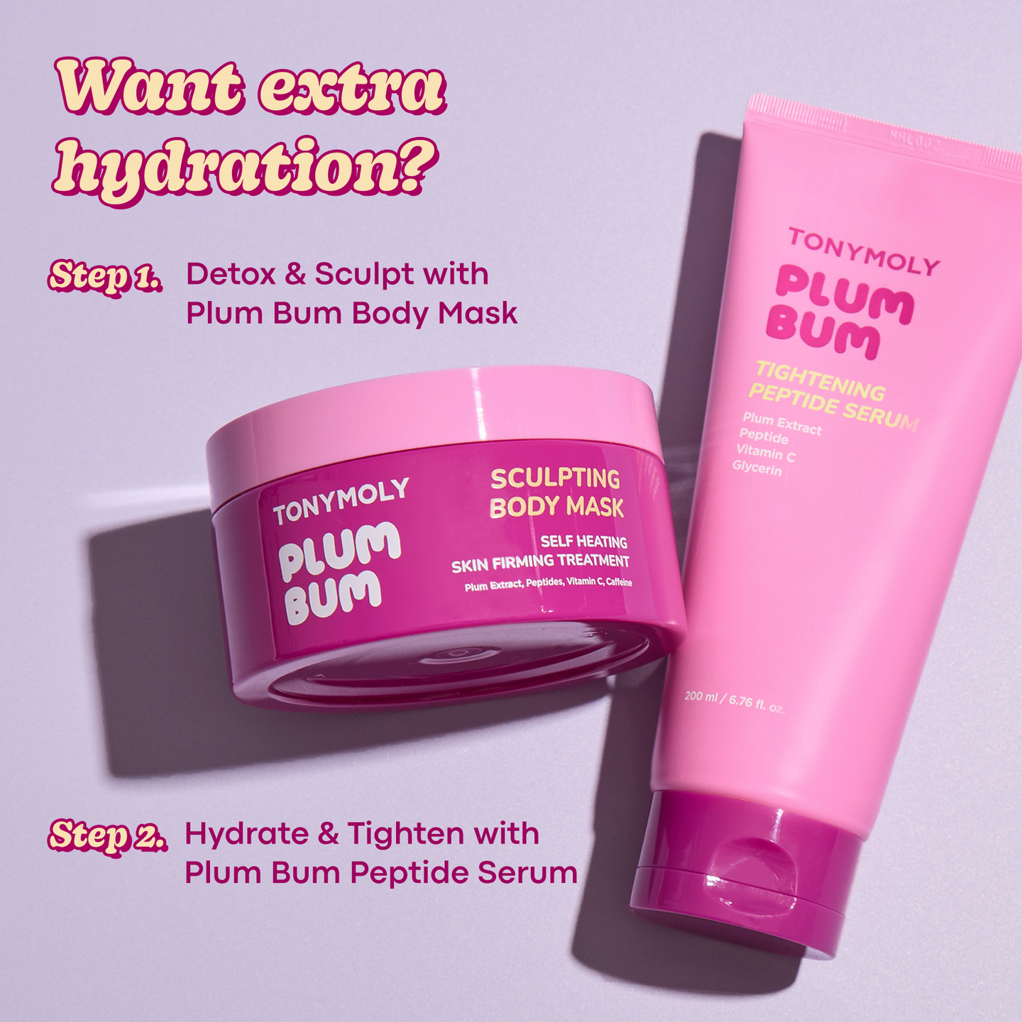 Plum Bum Self Heating Sculpting Body Mask