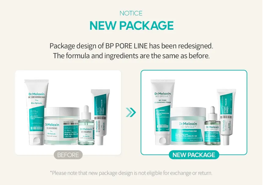 Dr. Melaxin BP Exfoliating Pad