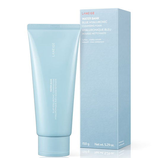 Laneige Water bank blue hyaluronic cleansing foam 150 g / 5.2 oz.