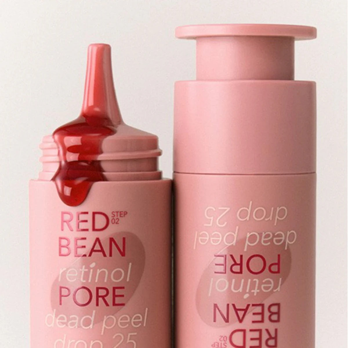 Missha Red Bean Retinol pore dead peel drop 25 Wash off