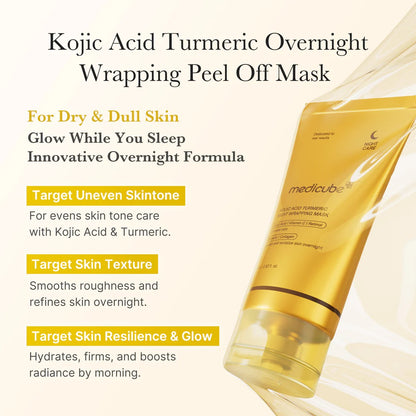 Medicine Konica Acid Tumeric Night Wrapping Mask