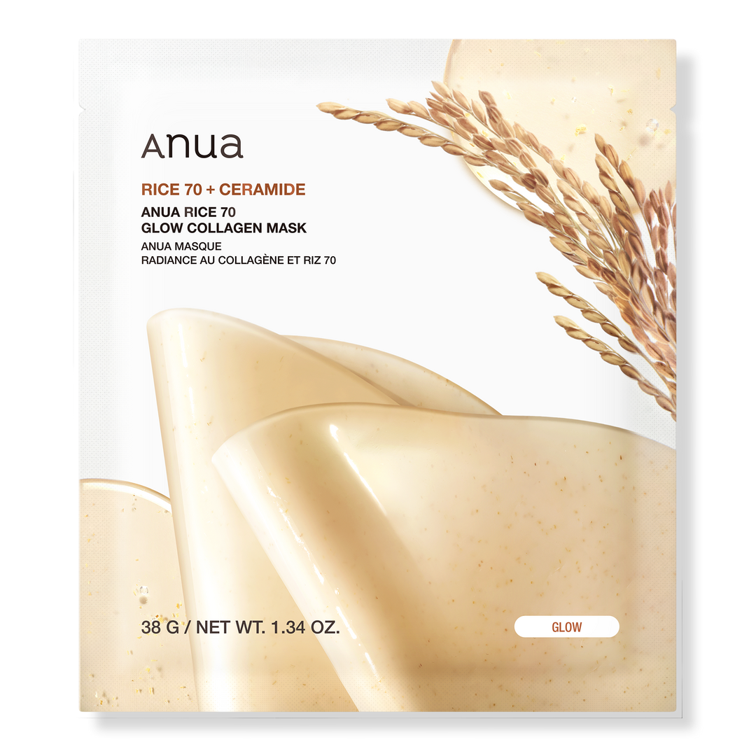 Anua Rice 70 Glow Collagen Mask