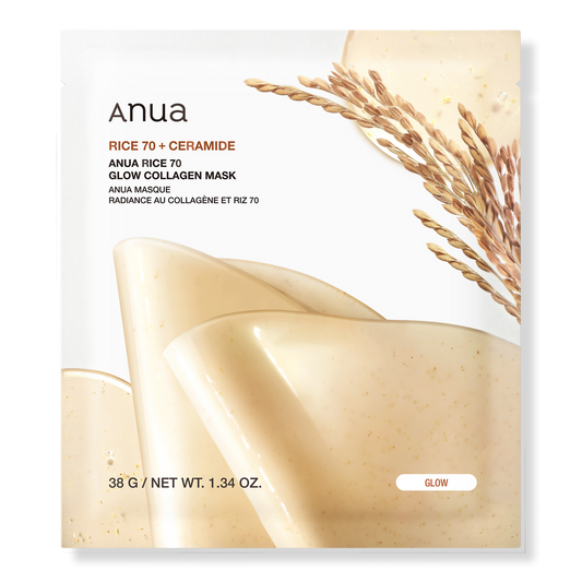 Anua Rice 70 Glow Collagen Mask