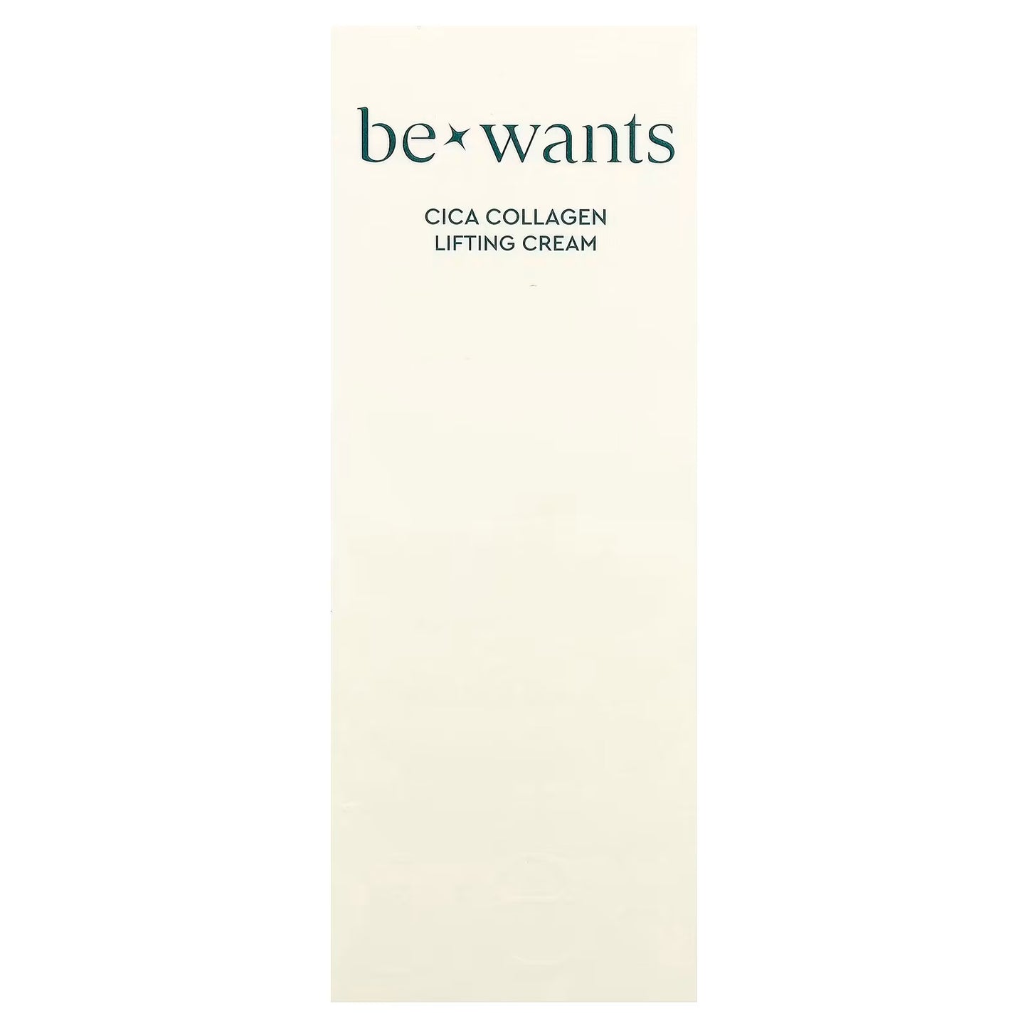 Be wants Cica Collag Lifting Cream