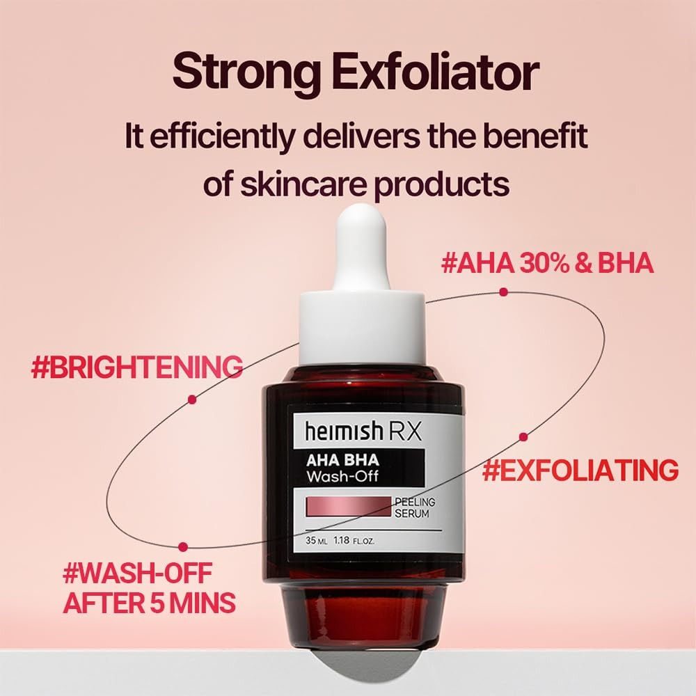 Heimish RX AHA BHA Wash-Off Peeling Serum