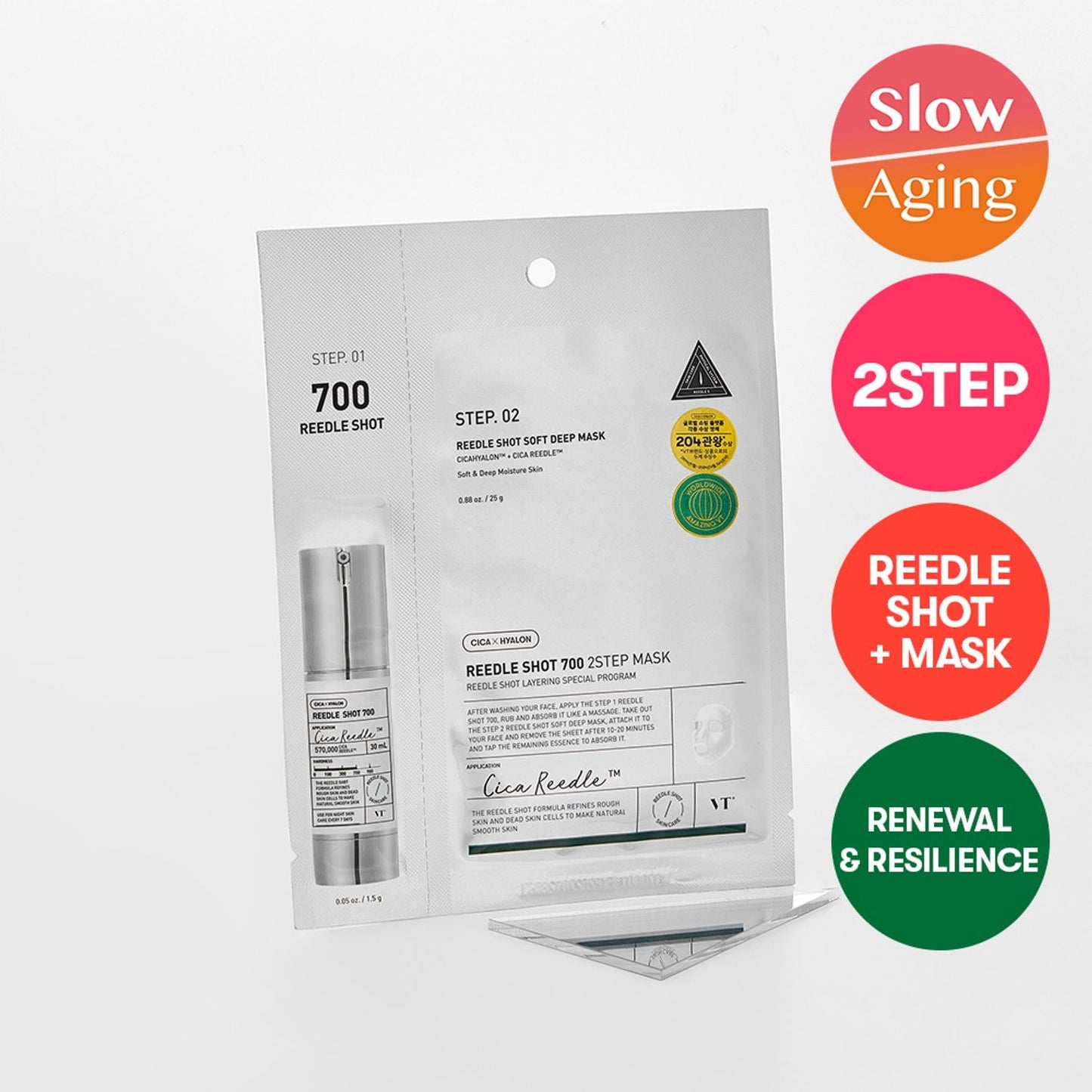 VT Reedle Shot Balance Mask Cicahyalon + Cica Reedle 700