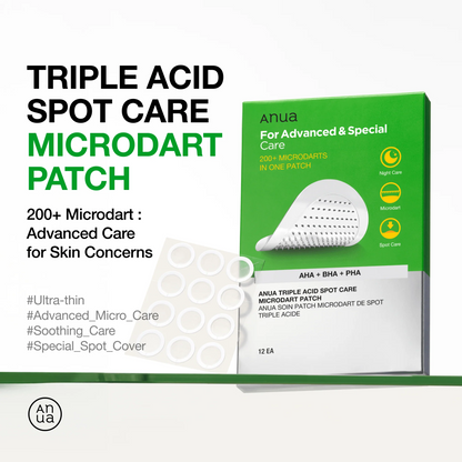 Anua Triple Acid Spot Care Microdart Patch
