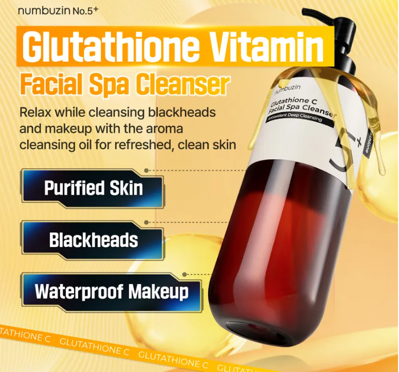 Numbuzin No.5 Glutathione C Facial Spa Cleanser