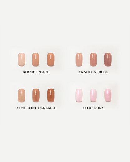 ROM&ND Mood Pebble Quick Dry Nail Polish Nudes 21 Oh! Rora