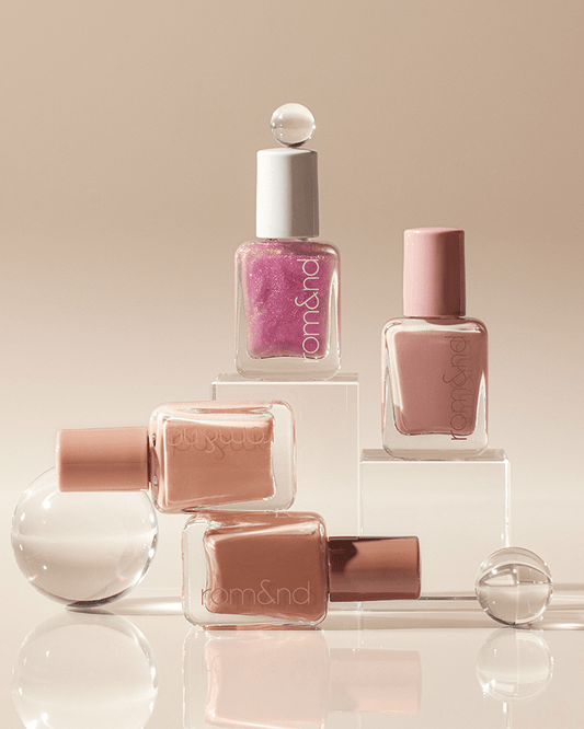 ROM&ND Mood Pebble Quick Dry Nail Polish Nudes 21 Oh! Rora