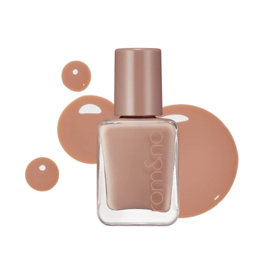 ROM&ND Mood Pebble Quick Dry Nail Polish Nudes 19 Bare Peach