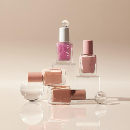 ROM&ND Mood Pebble Quick Dry Nail Polish Nudes 19 Bare Peach