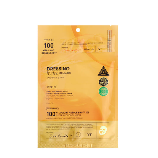 VT Vita-Light Reedle Shot 100 2-Step Hydrogel Mask